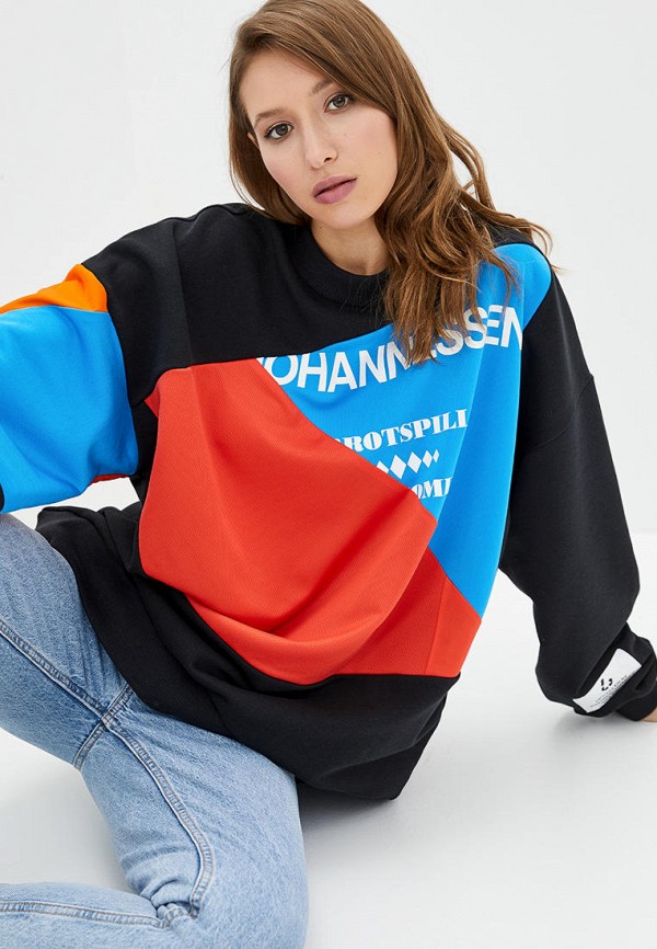 

Свитшот Ksenia Schnaider, Черный, Ksenia Schnaider MP002XU02XTW