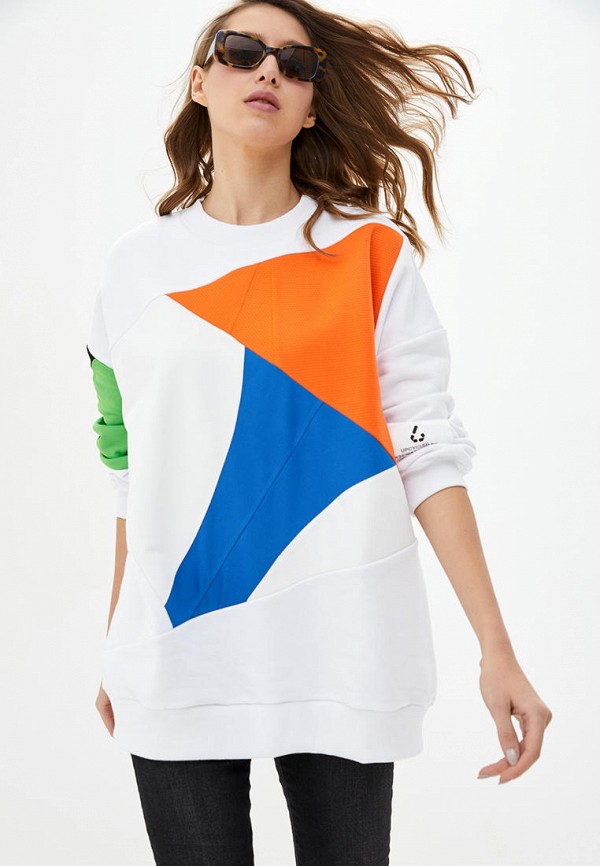 

Свитшот Ksenia Schnaider, Белый, Ksenia Schnaider MP002XU02XU5