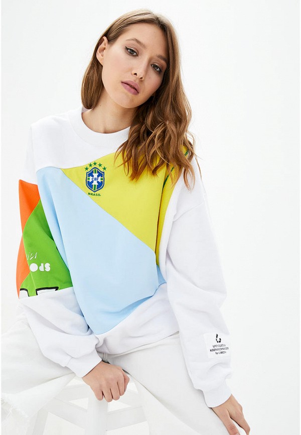 

Свитшот Ksenia Schnaider, Белый, Ksenia Schnaider MP002XU02XU8