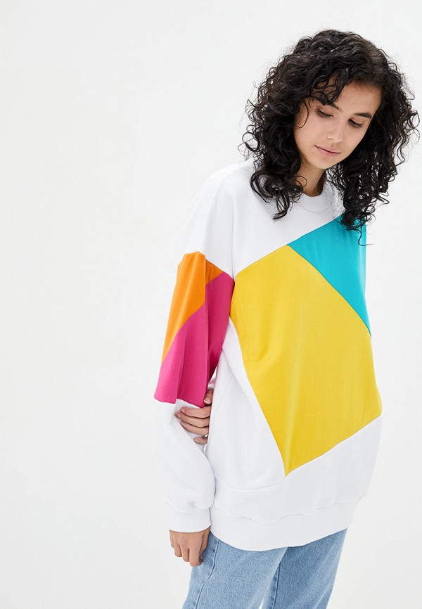 

Свитшот Ksenia Schnaider, Белый, Ksenia Schnaider MP002XU02XUF