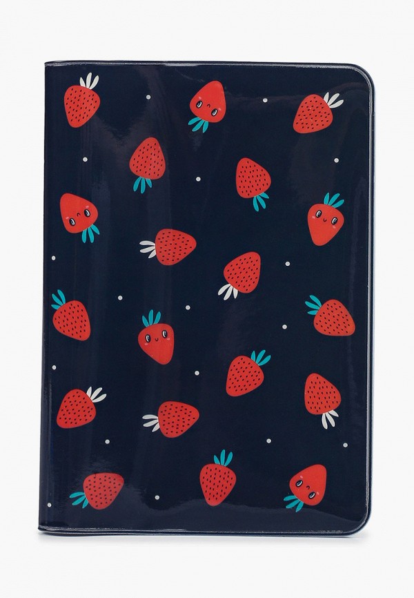 

Обложка для паспорта Zakka, Черный, Strawberry
