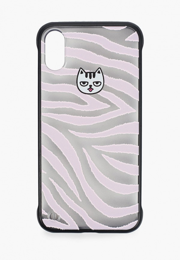 

Чехол для iPhone Zakka, Розовый, X/XS, "Good vibes"