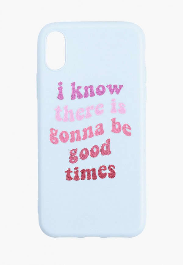 

Чехол для iPhone Zakka, Голубой, X/XS