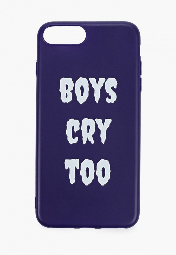 

Чехол для iPhone Zakka, Фиолетовый, 6/7/8 Plus, "Boys cry, too"
