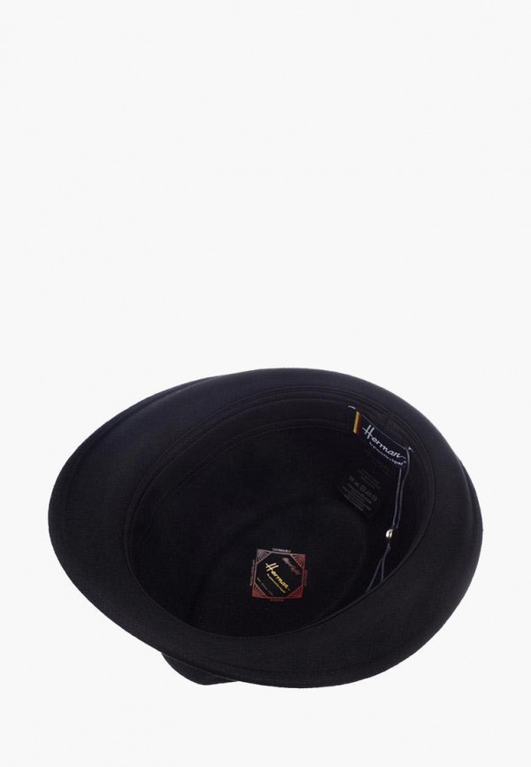 Шляпа Herman цвет черный  Фото 5