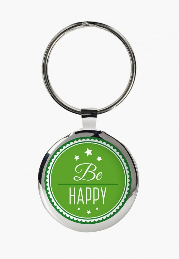 

Брелок Be Happy, Зеленый, Be Happy MP002XU02YQE