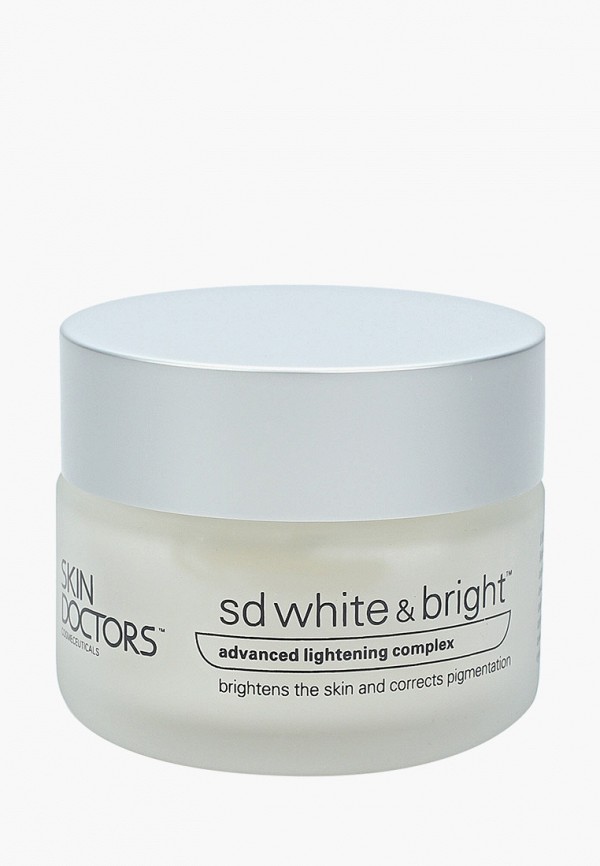

Крем для лица Skin Doctors, Прозрачный, и тела, отбеливающий, SD White & Bright, 50 мл