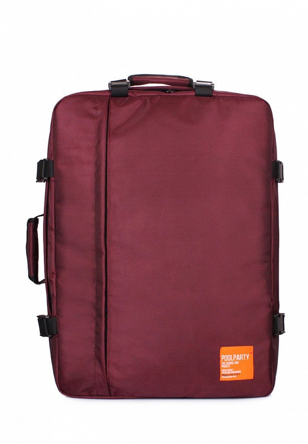 

Рюкзак Poolparty, Бордовый, Poolparty MP002XU02ZAJ