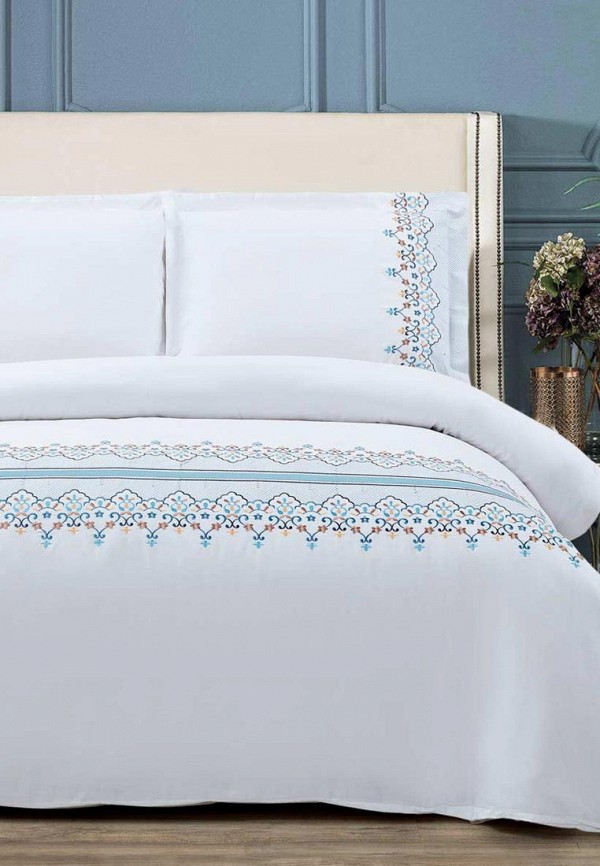 

Постельное белье Евро Arya home collection, Белый, Asya
