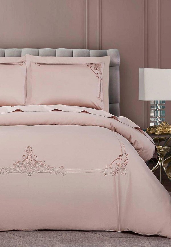 

Постельное белье Евро Arya home collection, Розовый, Ayda