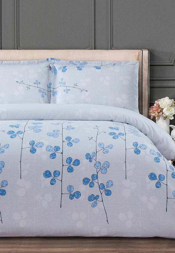 

Постельное белье Евро Arya home collection, Голубой, Simple Living Miray