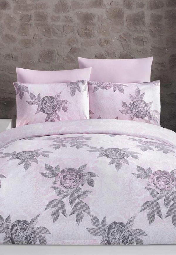 

Постельное белье 1,5-спальное Arya home collection, Розовый, Fago