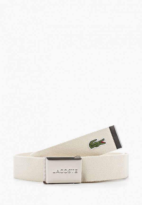 

Ремень Lacoste, Бежевый
