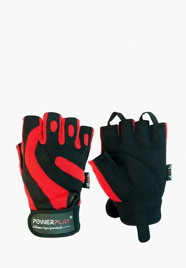 

Перчатки для фитнеса Powerplay, Черный, Powerplay MP002XU02ZMY