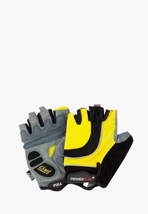

Перчатки для фитнеса Powerplay, Черный, Powerplay MP002XU02ZY1