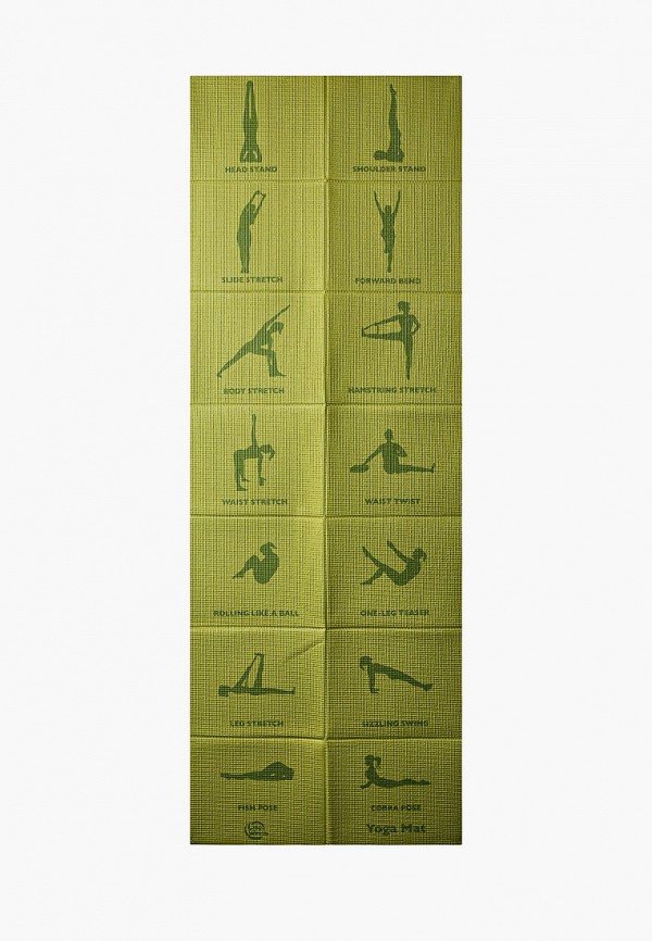

Коврик для йоги Lite Weights, Зеленый, 173х61 см.