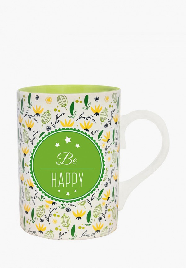 

Кружка Be Happy, Зеленый, Be Happy