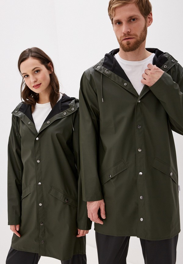 

Плащ Rains, Зеленый, Long Jacket