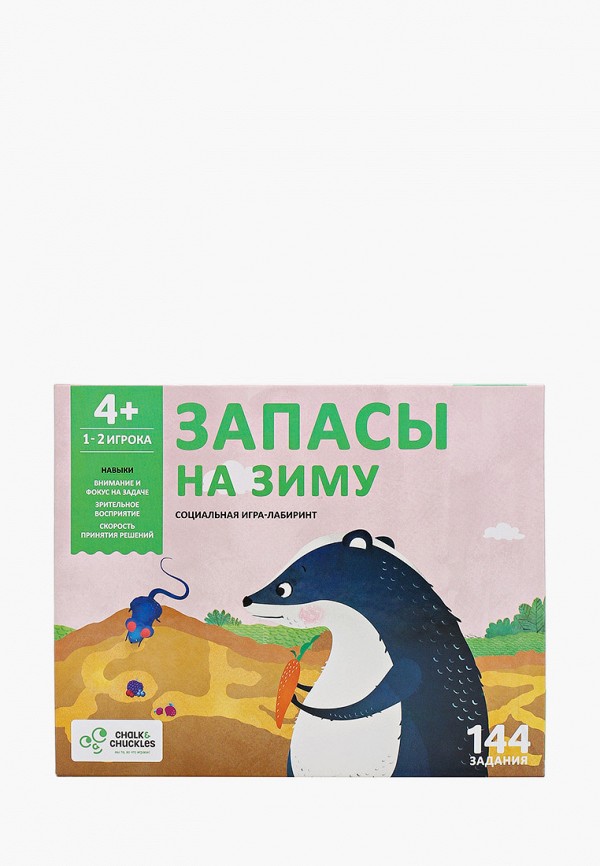 

Игра настольная Chalk&Chuckles, Разноцветный