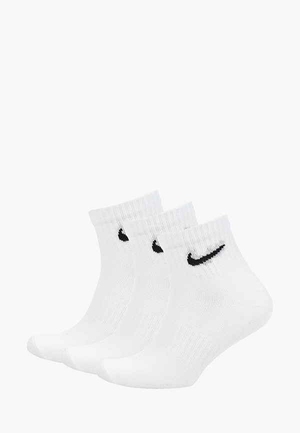 

Носки 3 пары Nike, Белый, U NK EVERYDAY LTWT ANKLE 3PR