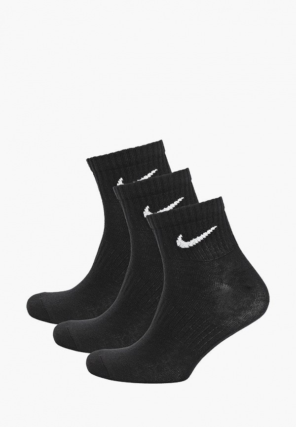 

Носки 3 пары Nike, Черный, U NK EVERYDAY LTWT ANKLE 3PR