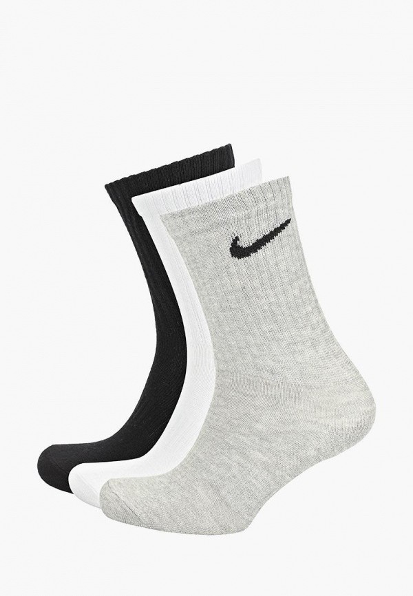 

Носки 3 пары Nike, Разноцветный, U NK EVERYDAY LTWT CREW 3PR