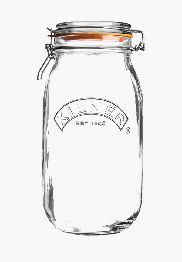 

Контейнер для хранения продуктов Kilner, Прозрачный, Clip Top, 3 л