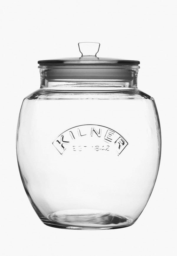 

Контейнер для хранения продуктов Kilner, Прозрачный, Push Top, 4 л