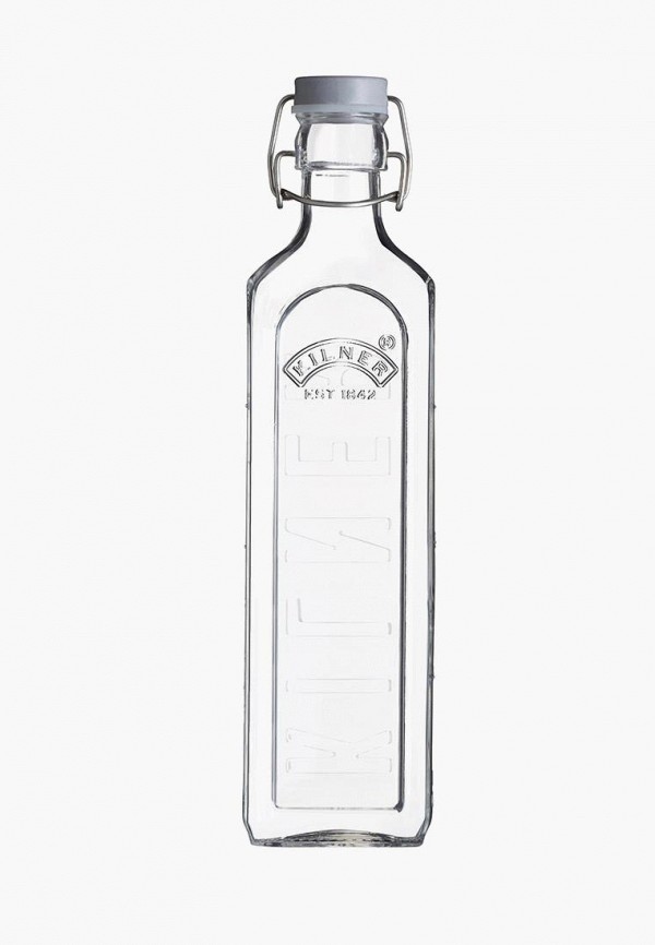 

Бутылка Kilner, Прозрачный, Clip Top с мерными делениями, 1 л