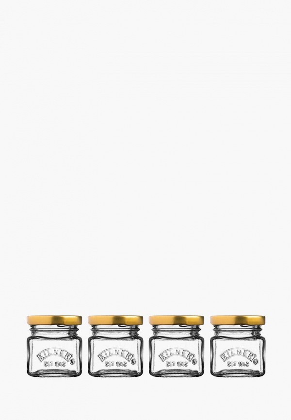 

Набор контейнеров для хранения продуктов Kilner, Прозрачный, 4*55 мл