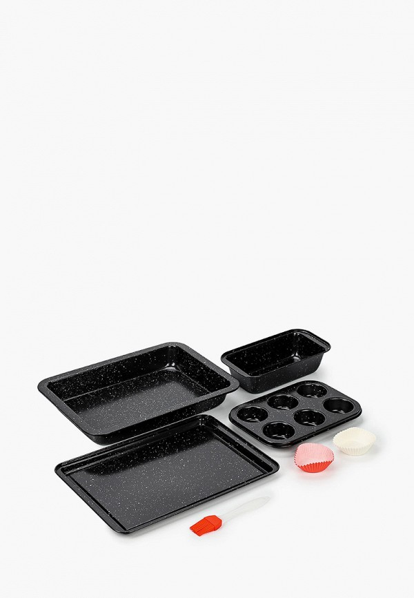 

Набор форм для запекания Walmer, Черный, Black Marble