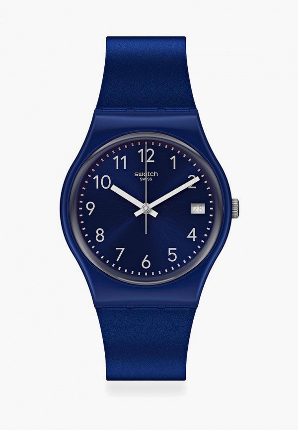 

Часы Swatch, Синий, SILVER IN BLUE