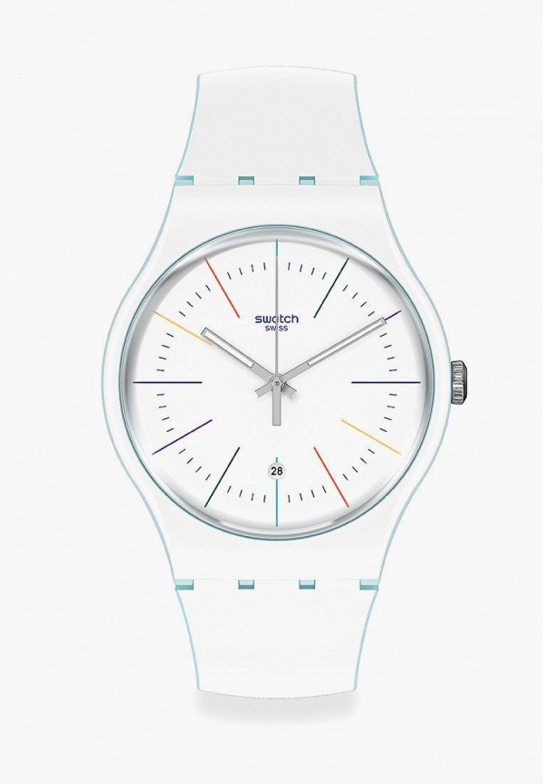 

Часы Swatch, Белый, WHITE LAYERED