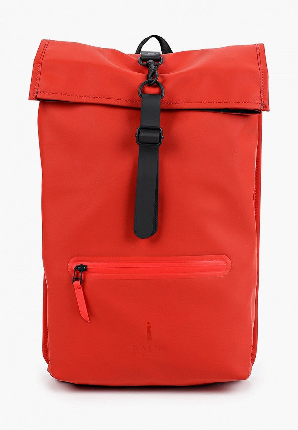 

Рюкзак Rains, Красный, Roll Top Rucksack