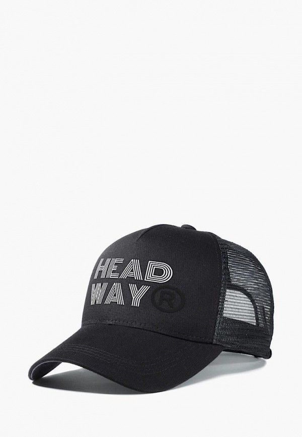 

Бейсболка Headway, Черный, Tracer