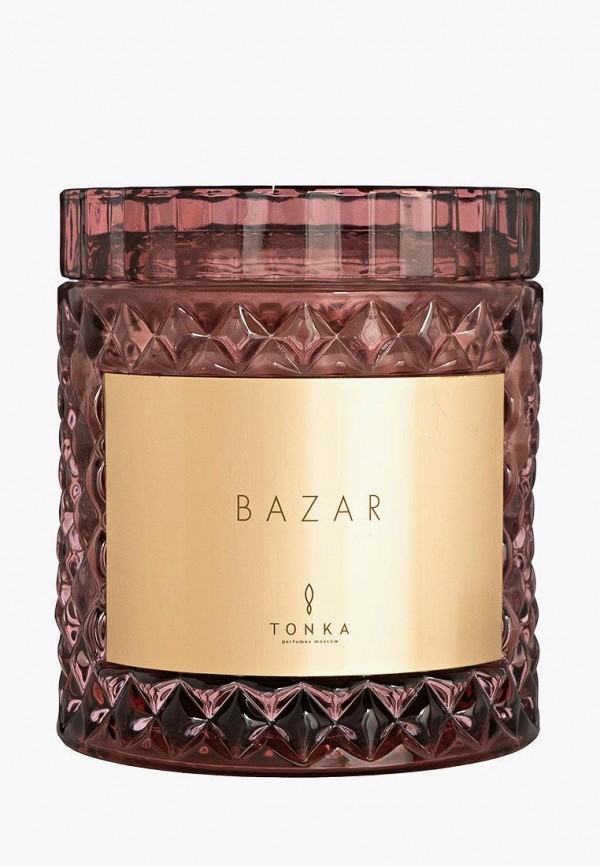 

Свеча ароматическая Tonka, Бордовый, BAZAR