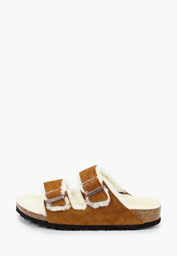 

Сандалии Birkenstock, Коричневый, Arizona VL Mink Lammfell N