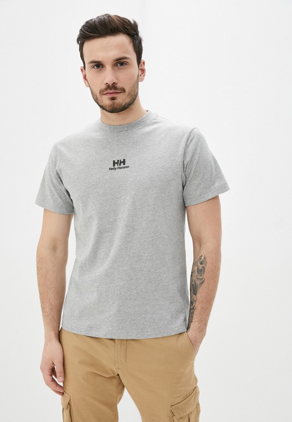 

Футболка Helly Hansen, Серый, YU20 LOGO T-SHIRT