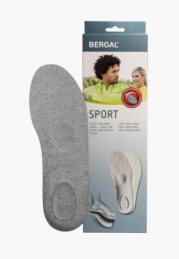 

Стельки Bergal, Серый, SPORTFORM
