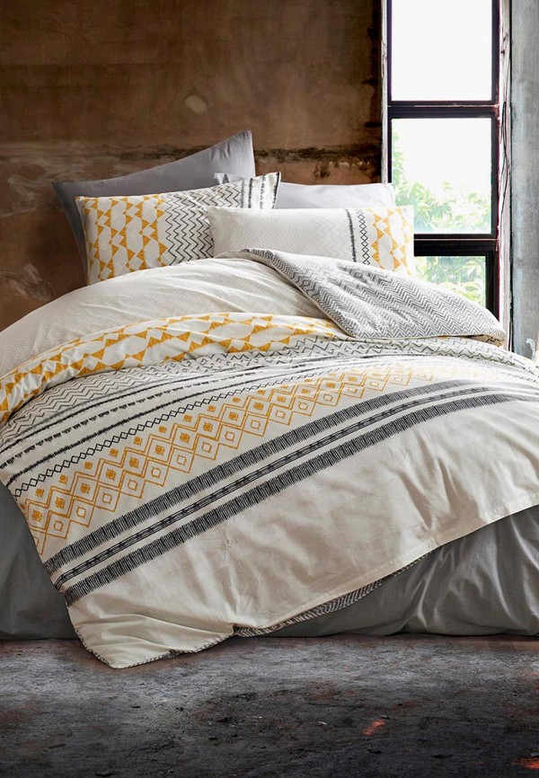 

Постельное белье 1,5-спальное Zugo Home, Ivory