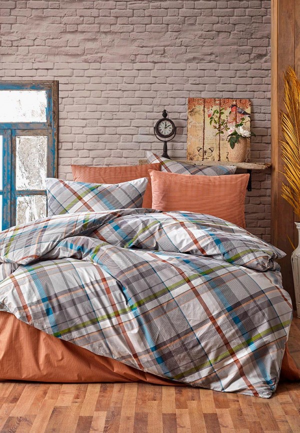 

Постельное белье 1,5-спальное Zugo Home, Plaid