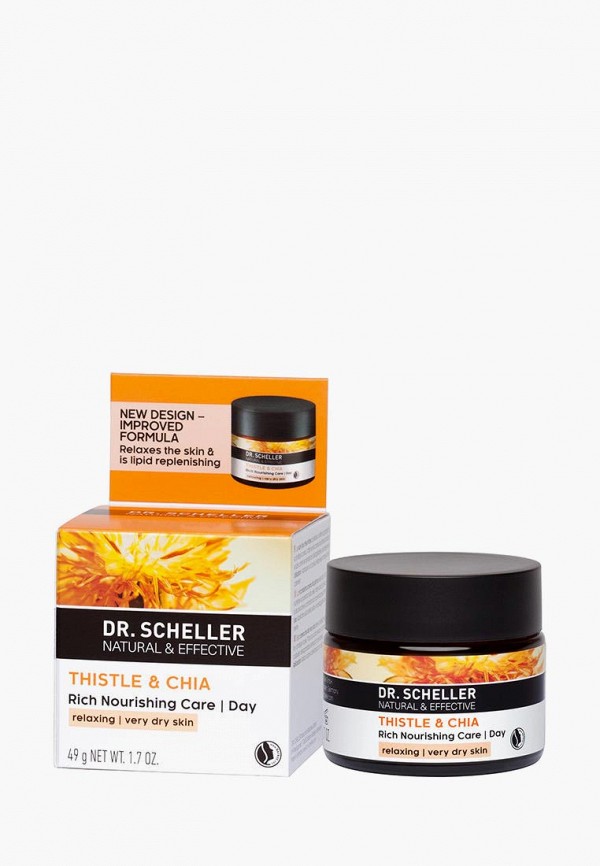 

Крем для лица Dr.Scheller, Желтый, питательный дневной САФЛОР и ЧИА, 50 мл