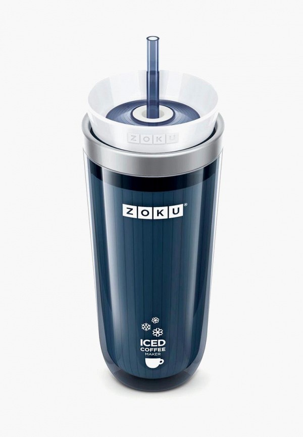 

Термокружка Zoku, Синий, Iced Coffee Maker, 325 мл.