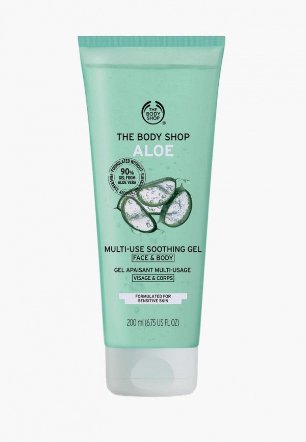 

Гель для лица The Body Shop, Зеленый, "Алоэ", 200 мл