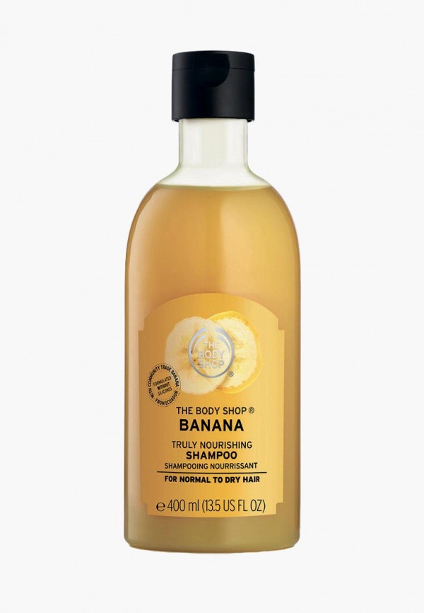 

Шампунь The Body Shop, Желтый, "Банан", 400 мл