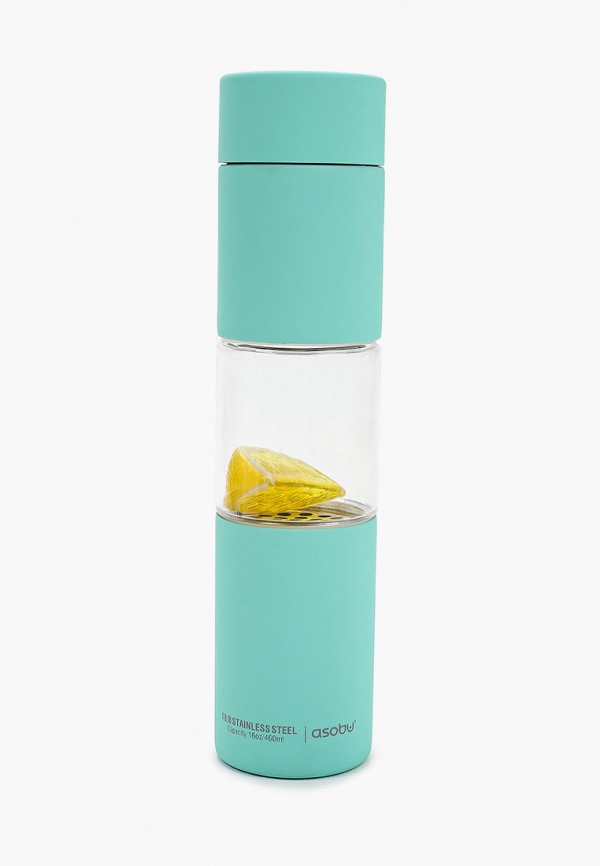 

Бутылка Asobu, Бирюзовый, Flavor U See 460 мл.