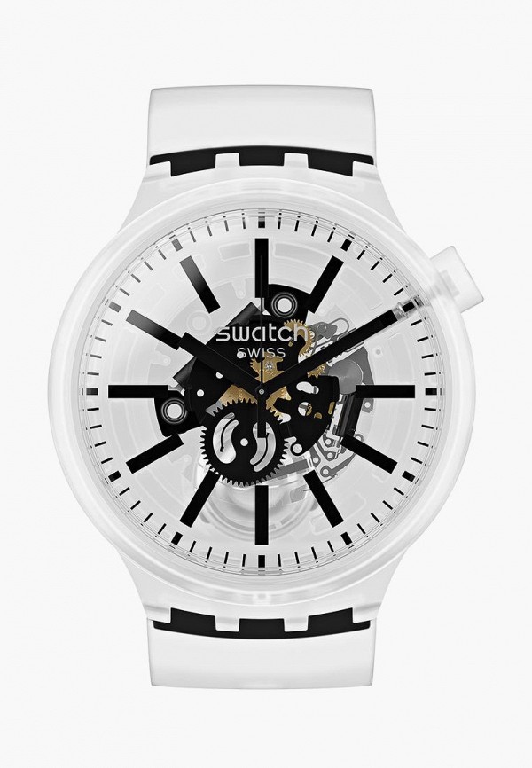 

Часы Swatch, Белый, BLACKINJELLY