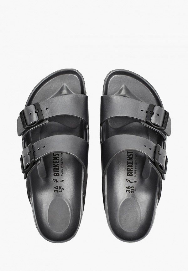 Сланцы Birkenstock цвет серый  Фото 4