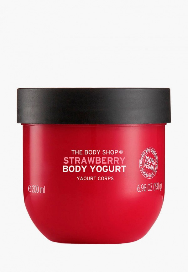 

Крем для тела The Body Shop, Красный, йогурт "Клубника, 200 мл"