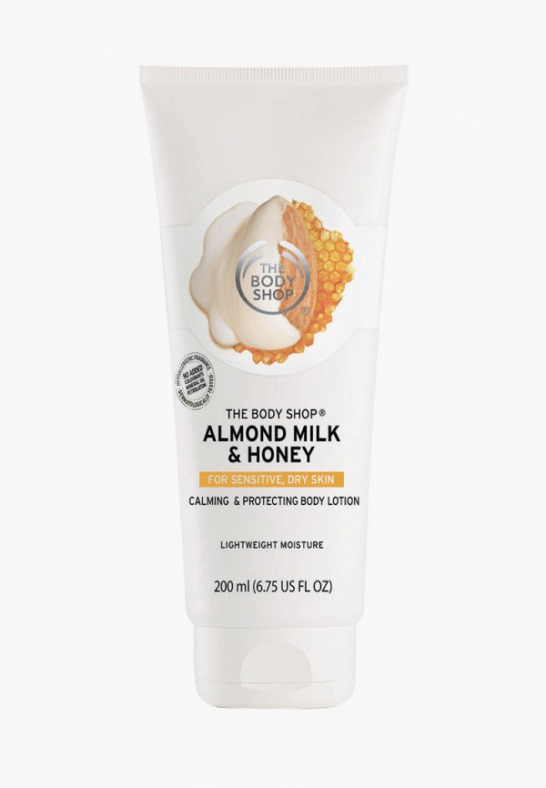 

Молочко для тела The Body Shop, Белый, "Миндальное молочко и мед, 200 мл"